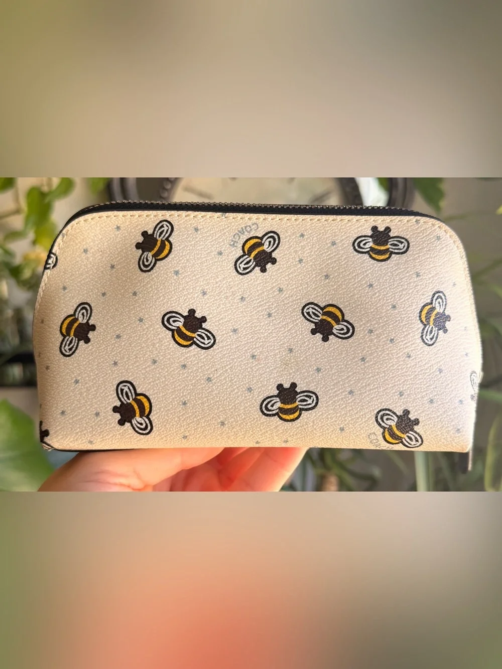 Coach cosmetic pouch